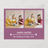 Gepersonaliseerde Happy Easter Foto Briefkaart (Voorkant)