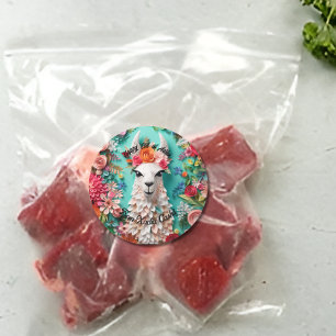 Gepersonaliseerde Happy Eid al Adha Ronde Sticker