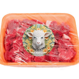 Gepersonaliseerde Happy Eid al Adha Ronde Sticker