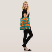 Gepersonaliseerde Happy Giraffe Baby Tote Bag (Op model)
