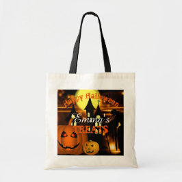 Gepersonaliseerde Happy Halloween Bag Tote Bag