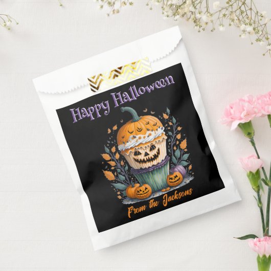 Gepersonaliseerde Happy Halloween RARE POMPOEN CUP Bedankzakje (Gezegeld)
