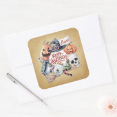 Gepersonaliseerde  Happy Halloween | Sticker (Envelop)