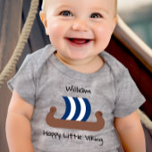 Gepersonaliseerde Happy Little Viking Romper