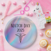 Gepersonaliseerde Happy Match Day 2025 Residency D Papieren Bordje (Feest)