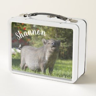 Gepersonaliseerde Happy Pet Mini Pot Bely Pig