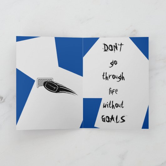 Gepersonaliseerde Happy Puckin-Birthday-kaart Kaart (Binnen)