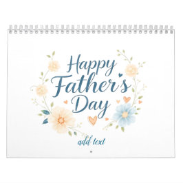 Gepersonaliseerde Happy Vaderdag Calendar met Quot Kalender