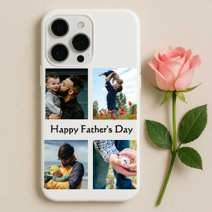 Gepersonaliseerde Happy Vaderdag Kaart met Foto iPhone 15 Pro Max Hoesje