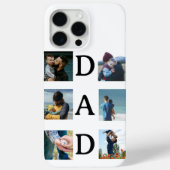 Gepersonaliseerde Happy Vaderdag Kaart met Foto Case-Mate iPhone Case (Achterkant)