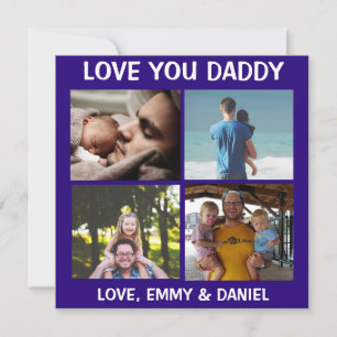 Gepersonaliseerde Happy Vaderdag Love You Foto