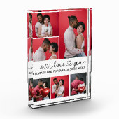 Gepersonaliseerde Happy Valentijns Dag 6 Foto (Links)