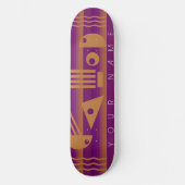 Gepersonaliseerde Hard-Rock Maple Skateboard (Voorkant)
