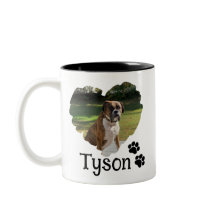 Gepersonaliseerde Hart en Pootjes Pet Foto