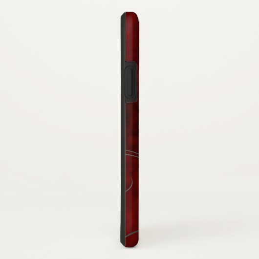 Gepersonaliseerde hart meisjesliefde Case-Mate iPhone case (Achterkant/rechts)