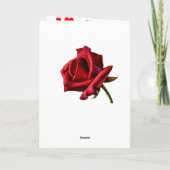 Gepersonaliseerde Hart Ontwerp Valentijn Fotokaart Kaart (Achterkant)