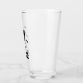 Gepersonaliseerde harteliebeker glas (Links)