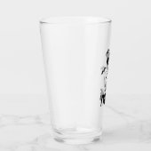 Gepersonaliseerde harteliebeker glas (Rechts)