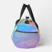 Gepersonaliseerde harten in de Sky Small Duffle Ba Plunjezak (Rechts)