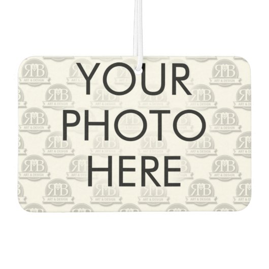 Gepersonaliseerde hartvormige luchtverfrisser (Voorkant)