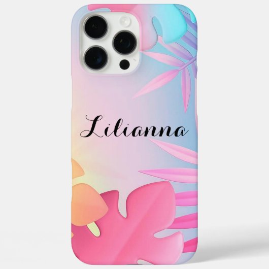 Gepersonaliseerde Hawaiiaanse Case-Mate iPhone Case (Achterkant)