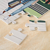 Gepersonaliseerde HBCU Faith Jigsaw Puzzel (Zijkant)