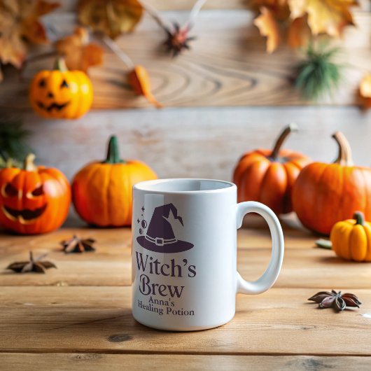 Gepersonaliseerde Healing Potion Mok van Witch's B