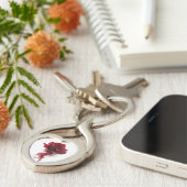 Gepersonaliseerde Heart Keychain - Voeg een foto o (Zijkant)