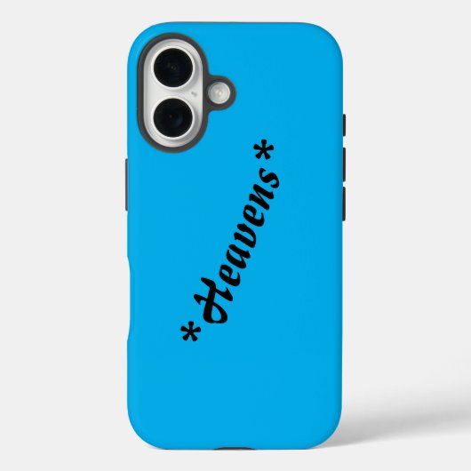 Gepersonaliseerde "Heavens" aangepaste Stoere iPho Case-Mate iPhone Case (Achterkant)