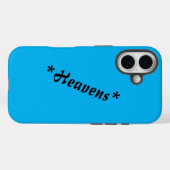 Gepersonaliseerde "Heavens" aangepaste Stoere iPho Case-Mate iPhone Case (Achterkant (horizontaal))