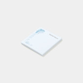 gepersonaliseerde hechtpleister vergeet me-niet post-it® notes (Schuin)