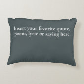 Gepersonaliseerde heer en mevrouw kussen, de zijne accent kussen (Achterkant)