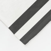 Gepersonaliseerde heer & Mr Stripes Fleece Deken (Hoek)