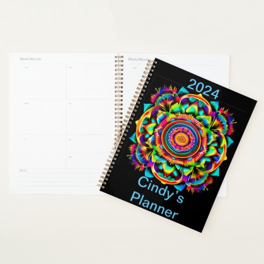 Gepersonaliseerde Heilige Geometrie Mandala. Planner (Display)