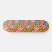 Gepersonaliseerde helder modern Bud & Flower patro Persoonlijk Skateboard (Horizontaal)