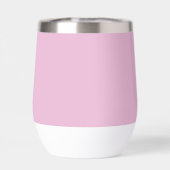 Gepersonaliseerde helder roze modern (Achterkant)