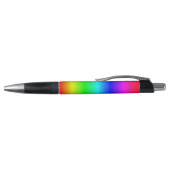 Gepersonaliseerde heldere, multicollige regenboogo pen (Bovenkant)