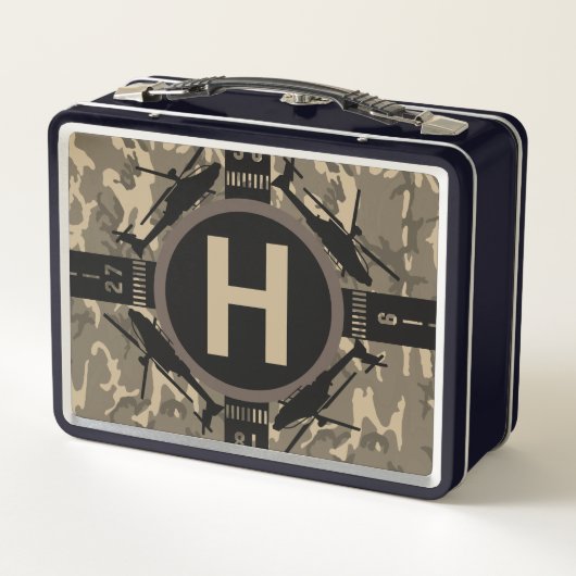 Gepersonaliseerde Helikopter Desert Camo (Achterkant)