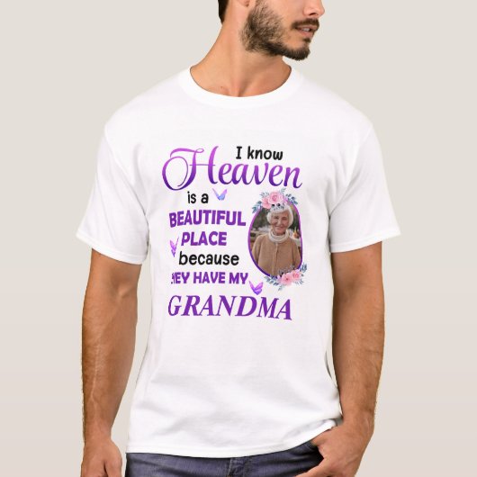 Gepersonaliseerde hemel is een prachtig gedenkteke t-shirt (Voorkant)