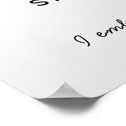 Gepersonaliseerde hemelse Ram Zodiac teken tribute Poster (Hoek)