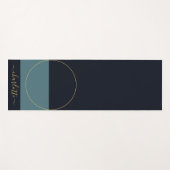 Gepersonaliseerde Hemelse Zon Maan Yoga Mat (Voorkant (horizontaal))