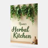Gepersonaliseerde Herbal Keuken Boerderij Decor (Hoek)