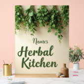 Gepersonaliseerde Herbal Keuken Boerderij Decor (Huwelijk)