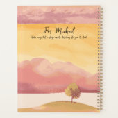 Gepersonaliseerde herfst - Bewaarder van Woodland Planner (Achterkant)