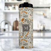 Gepersonaliseerde Herfst bladeren Thermosbeker