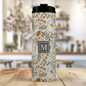 Gepersonaliseerde Herfst bladeren Thermosbeker