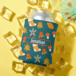 Gepersonaliseerde herfst blikjeskoeler