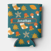 Gepersonaliseerde herfst blikjeskoeler (Voorkant)