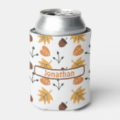 Gepersonaliseerde herfst blikjeskoeler (Blikje Voorkant)