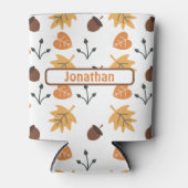 Gepersonaliseerde herfst blikjeskoeler (Voorkant)